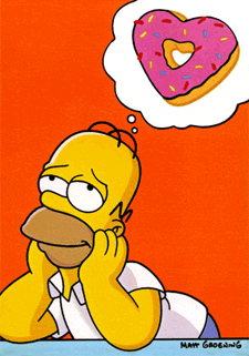 homer simpson donut dream
