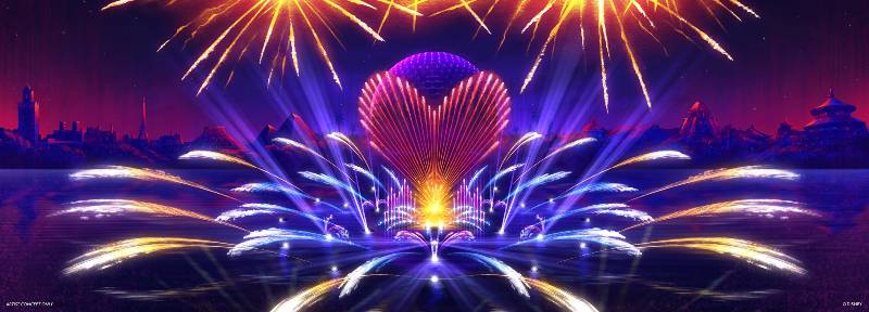 EPCOT show noturno 2023 Walt Disney World