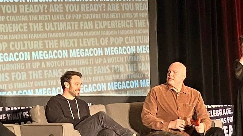 MegaCon Orlando 2023 - Charlie Cox e Vincent D'Onofrio