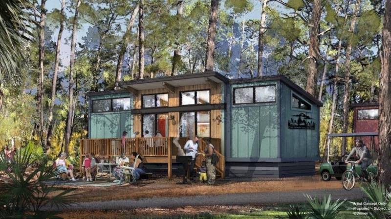 The Cabins no Disney's Fort Wilderness Resort
