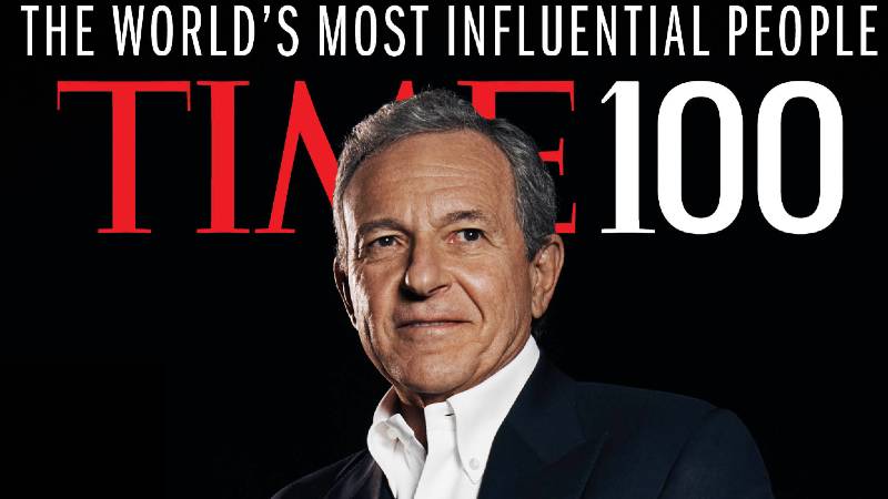 A revista TIME nomeia o CEO da Disney, Bob Iger, para a lista TIME100 de 2023