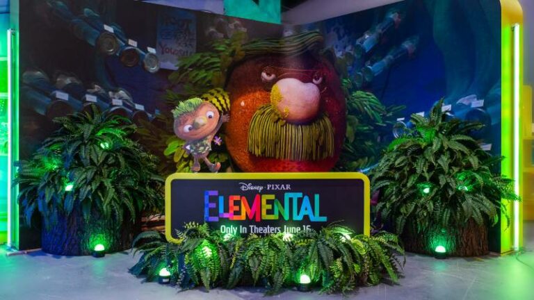 Pixar promove 'Elemental' com tour de shopping em várias cidades a partir de 19 de maio de 2023