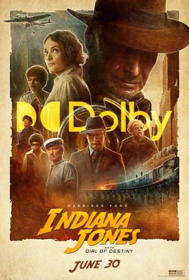 Indiana Jones e o mostrador do destino - dolby