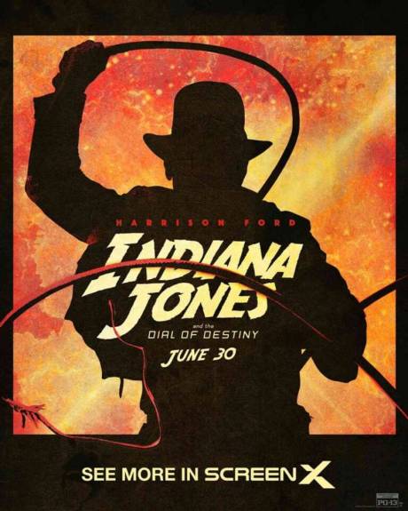Indiana Jones e o mostrador do destino - tela x