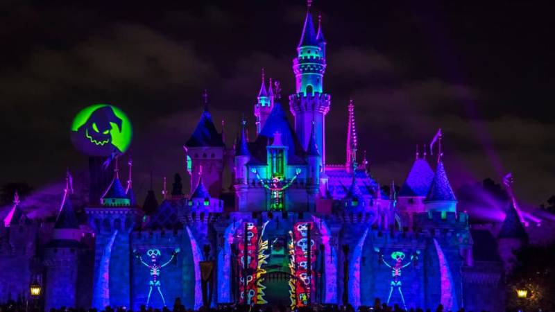Gritos de Halloween na Disneylândia