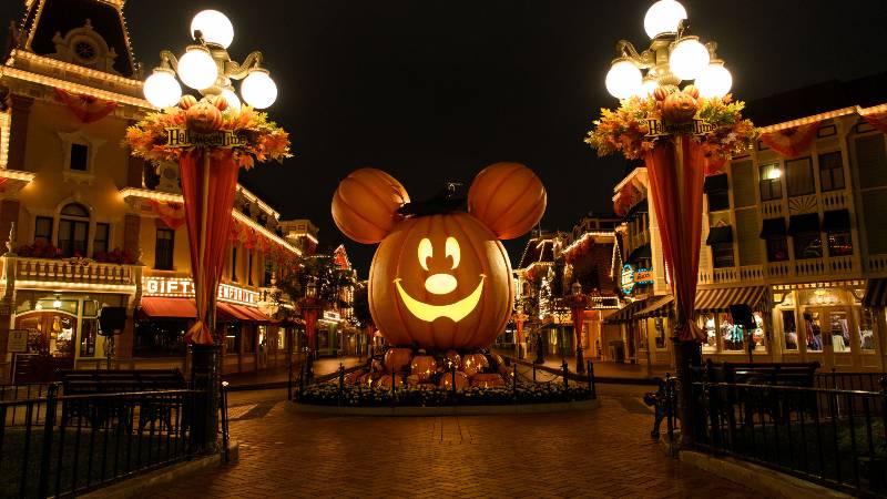 Halloween na Disneylândia - Abóbora Gigante