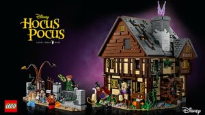 O LEGO Group e a Disney anunciam o novo conjunto Hocus Pocus da Disney