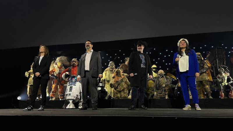 SWCE 2023: Kathleen Kennedy com James Mangold, Dave Filoni e Sharmeen Obaid-Chinoy