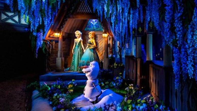 Mundo de Frozen - congelados para sempre - Hong Kong Disneyland