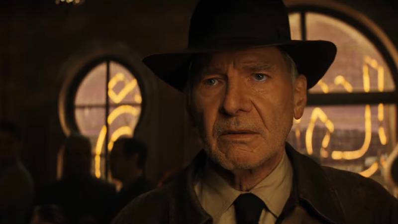 Indiana Jones e o mostrador do destino
