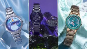 Citizen apresenta novos relógios para Cinderela, Ariel e Úrsula