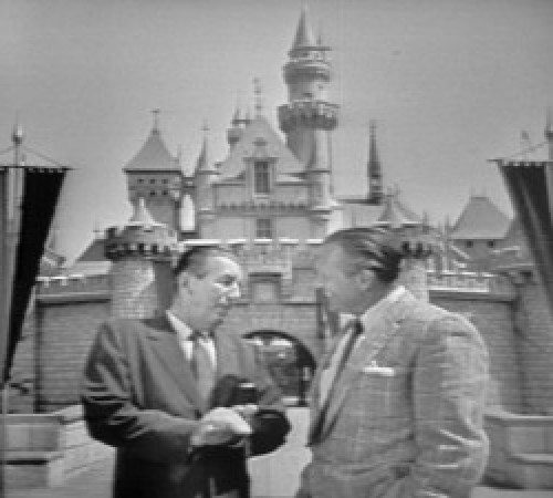 Walt Disney - inauguração da Disneylândia