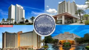 Os hotéis da área de resorts do Disney Springs estão oferecendo ofertas de verão para os hóspedes