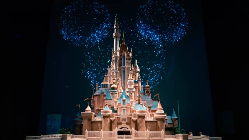 Disney100 -castelo