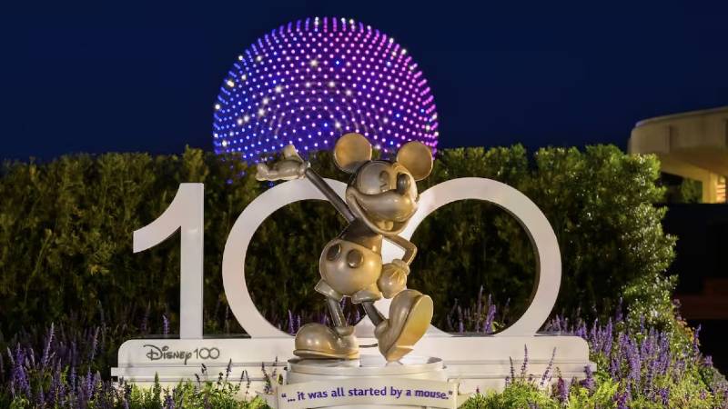 Disney100 Celebration no EPCOT no Walt Disney World