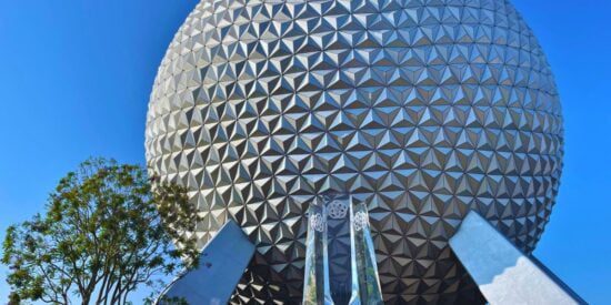 Spaceship Earth no EPCOT dentro do Walt Disney World Resort