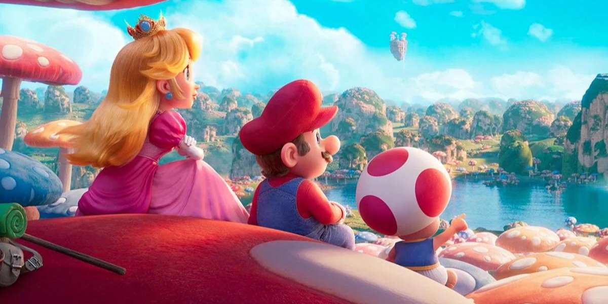 Princesa Peach, Mario e Toad em 'The Super Mario Bros.