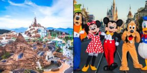 Genting SkyWorlds Theme Park in Malaysia and Walt Disney World Resort with Mickey Mouse and the rest of the gang inside Magic Kingdom