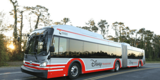 Ônibus na Disney World