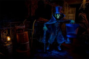Disney compartilha quando o Hatbox Ghost se juntará à Haunted Mansion no Walt Disney World
