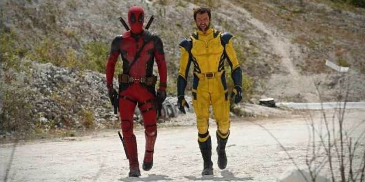 Wolverine de Hugh Jackman e Deadpool de Ryan Reynolds no Deadpool 3.