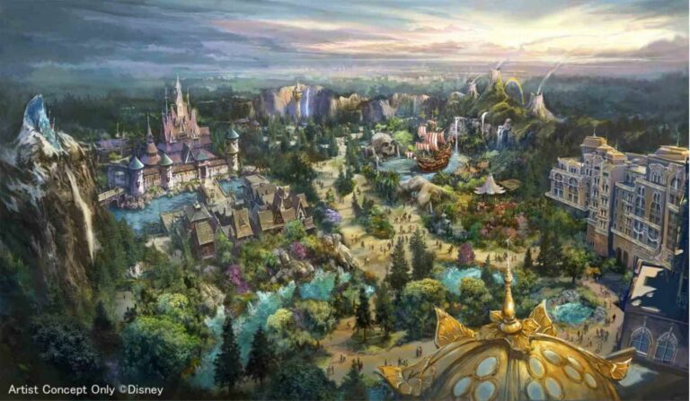 Fantasy Springs será inaugurado em 6 de junho no Tokyo DisneySea