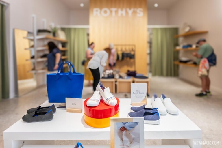 Marca sustentável de calçados e acessórios Rothy's agora inaugurada no Disney Springs