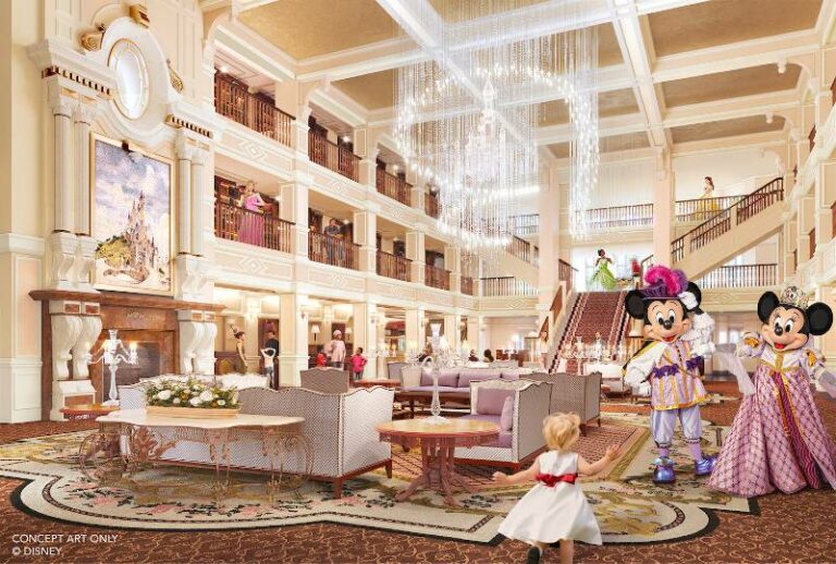 Disneyland Paris oferece tour em vídeo do hotel remodelado da Disneyland
