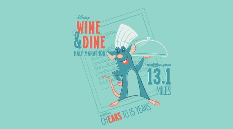 Muppets, Tiana e Remy estrelam corridas temáticas no Disney Wine and Dine Half Marathon Weekend de 2024